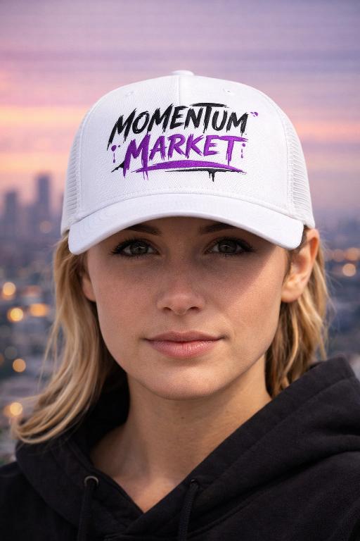 Momentum Market Signature Trucker Hat