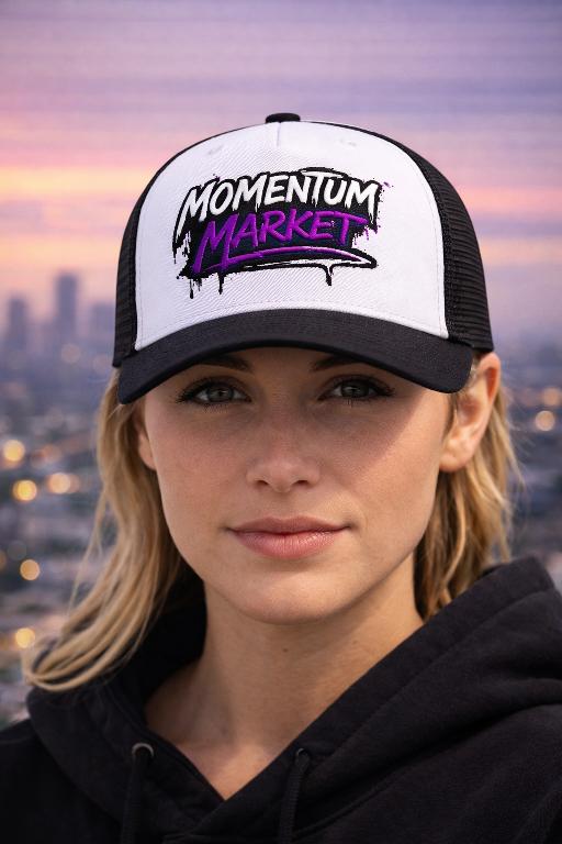 Momentum Market Signature Trucker Hat
