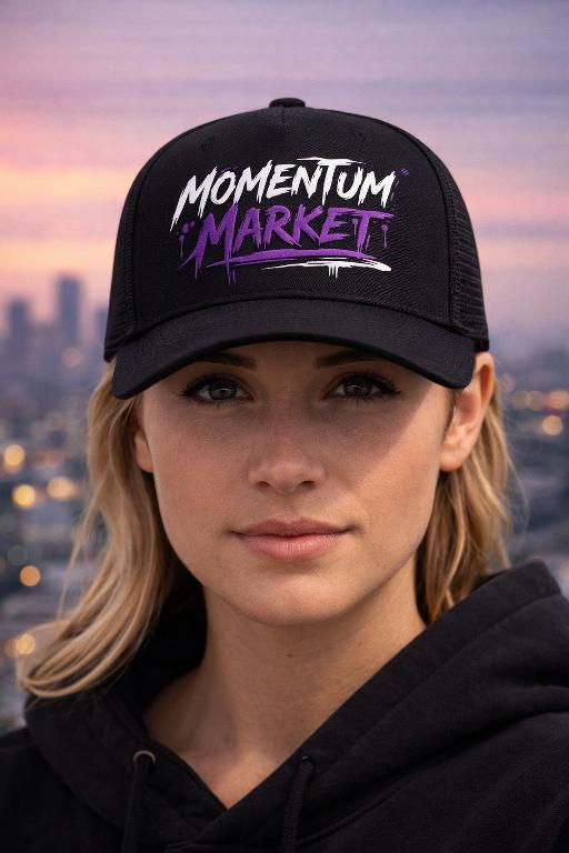 Momentum Market Signature Trucker Hat