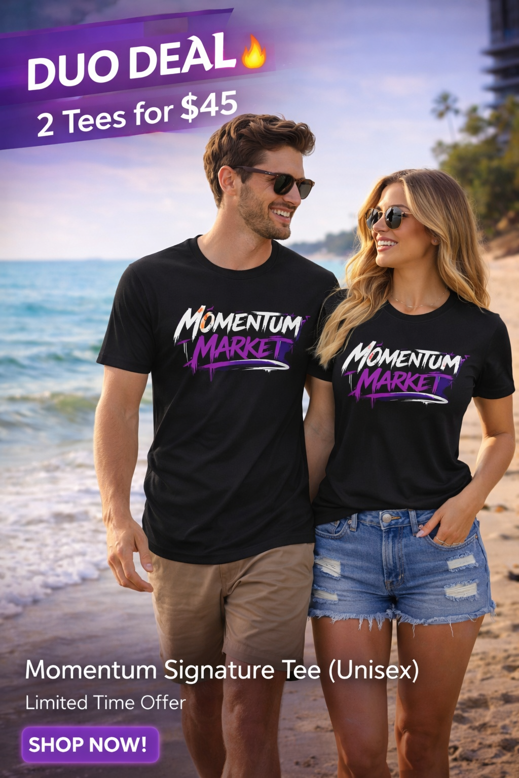Momentum Signature Tee (Unisex) – Duo Bundle