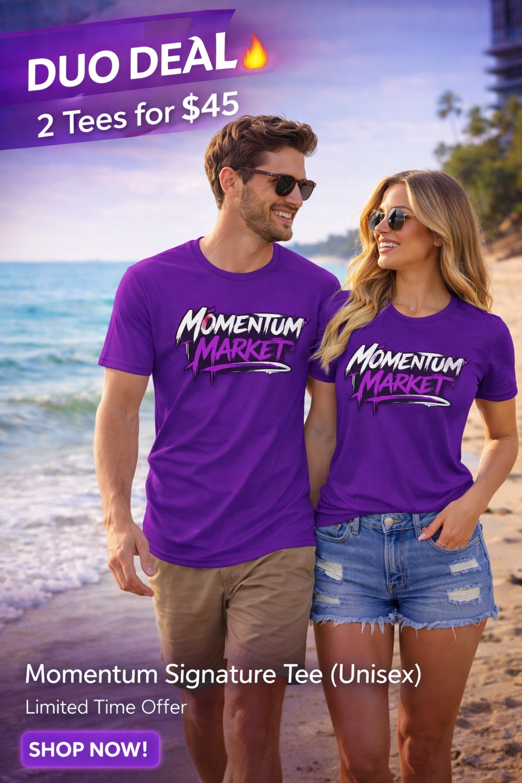 Momentum Signature Tee (Unisex) – Duo Bundle
