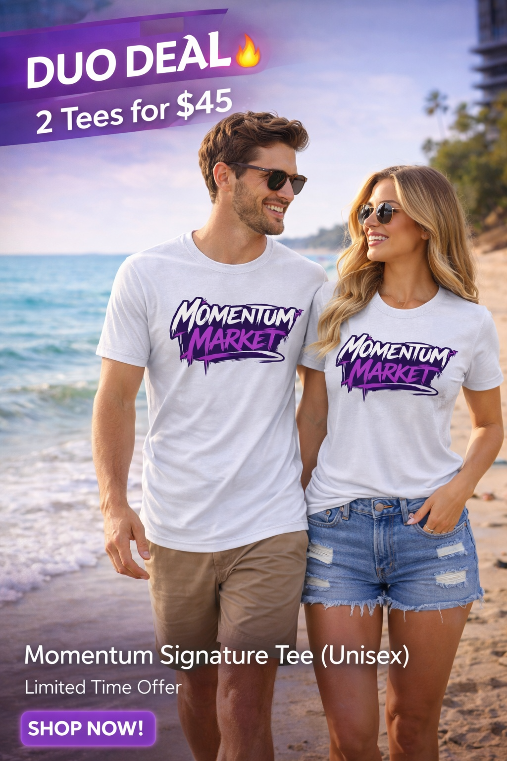 Momentum Signature Tee (Unisex) – Duo Bundle