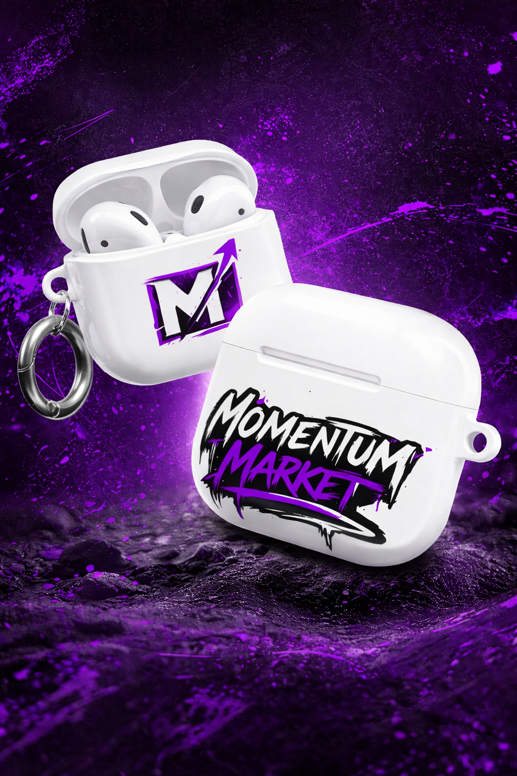 Momentum Market AirPods Case – Style That Moves With You