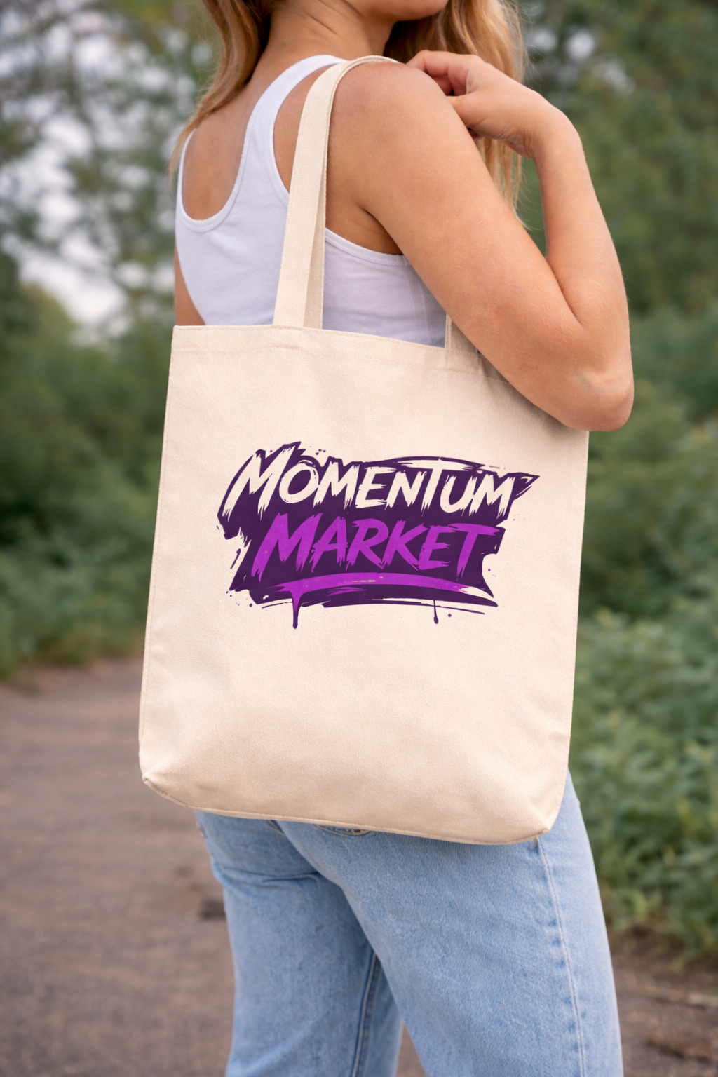 Momentum Market Signature Tote (Limited Drop)