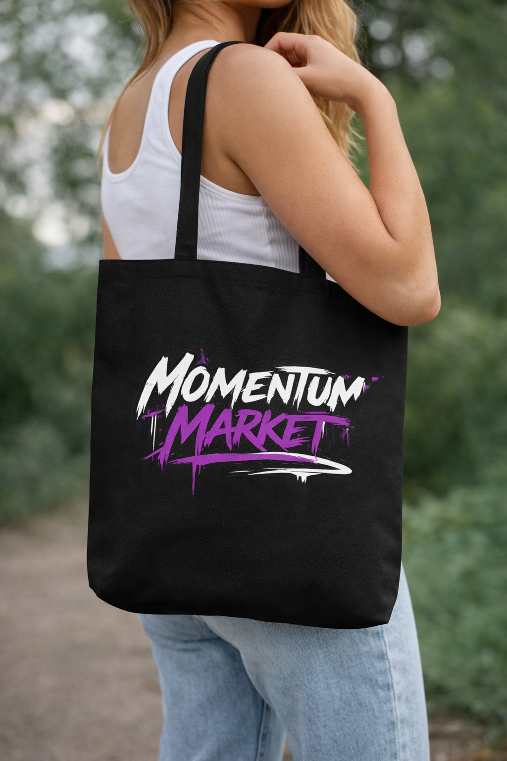 Momentum Market Signature Tote (Limited Drop)